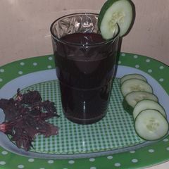 A picture of Habiscus drin(zobo).