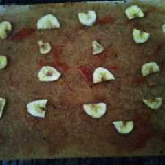 Una foto de Tarta vegana de fruta y nuez 🌹😊