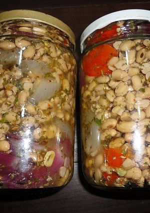 Una foto de Porotos pallares al escabeche