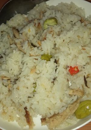 Foto resep Nasi liwet pete ikan cue