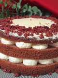 Tarta red velvet -con remolacha-
