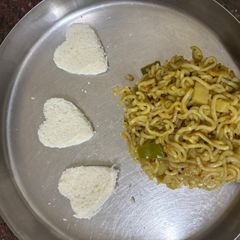 A picture of Masala maggi.