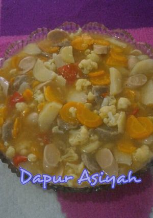 Foto resep Capcay kuah
