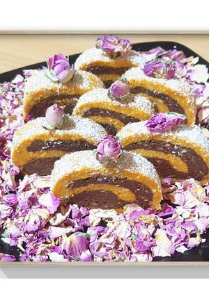 عکسی از دستور دسر هویج و بیسکویت 😋