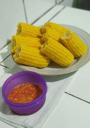 Foto resep Rebus Jagung Manis