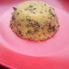 A picture of Dambun cous cous.
