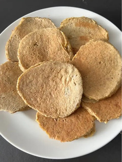 Una foto de Tortitas de lentejas dulces (BLW)