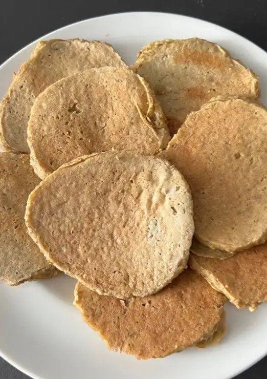 Una foto de Tortitas de lentejas dulces (BLW)