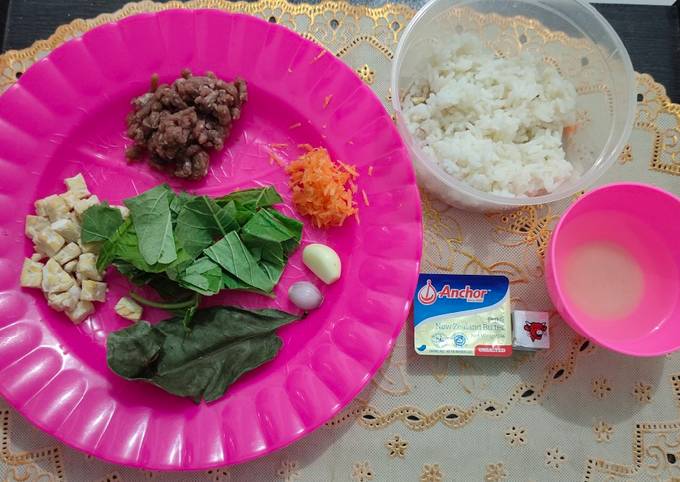 Cara Gampang Membuat Bubur Daging Sayur 6+ Anti Gagal