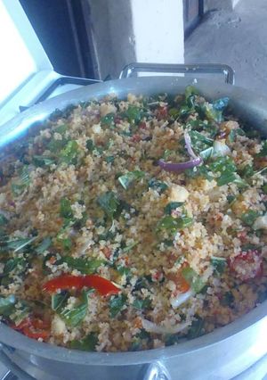 A picture of Dambun rice.
