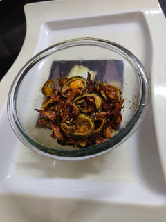 A picture of Crispy bitter gourd.