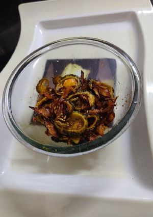 A picture of Crispy bitter gourd.