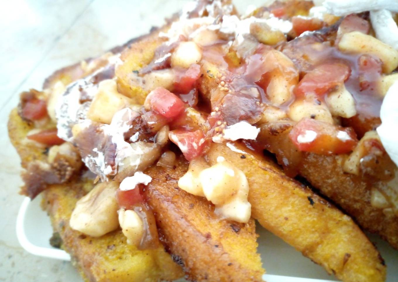 Fruity French toast