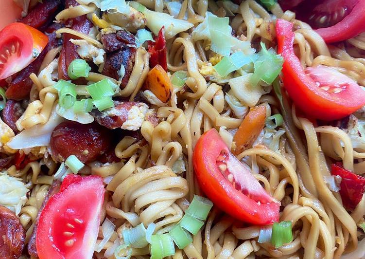 Resep Bakmi goreng kecap yang Enak