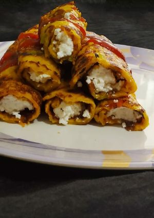 A picture of Wheat flour chilla.