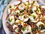 Tumis Putih Telur Kukus Teri Cabe Ijo