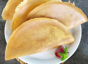 Foto resep Lekker / Crepes (Awet Renyah Seminggu Lebiih)