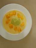 Mango pulp with yorghut