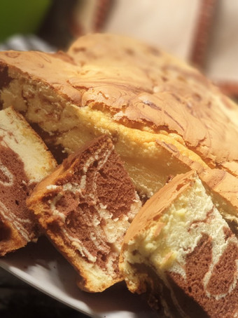 Langkah Mudah untuk Membuat Zebra Cake Putih Telur Irit Untuk Jualan