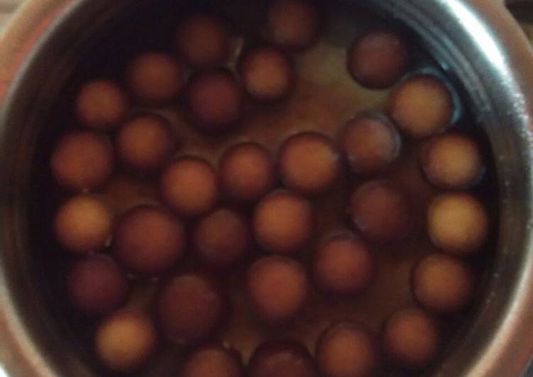 Easiest Way to Prepare Homemade Homemade Gulab Jamun using Instant mix