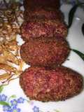 Beetroot vegetable chop