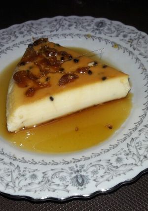 A picture of Caramel Pudding❤ #stayhome.