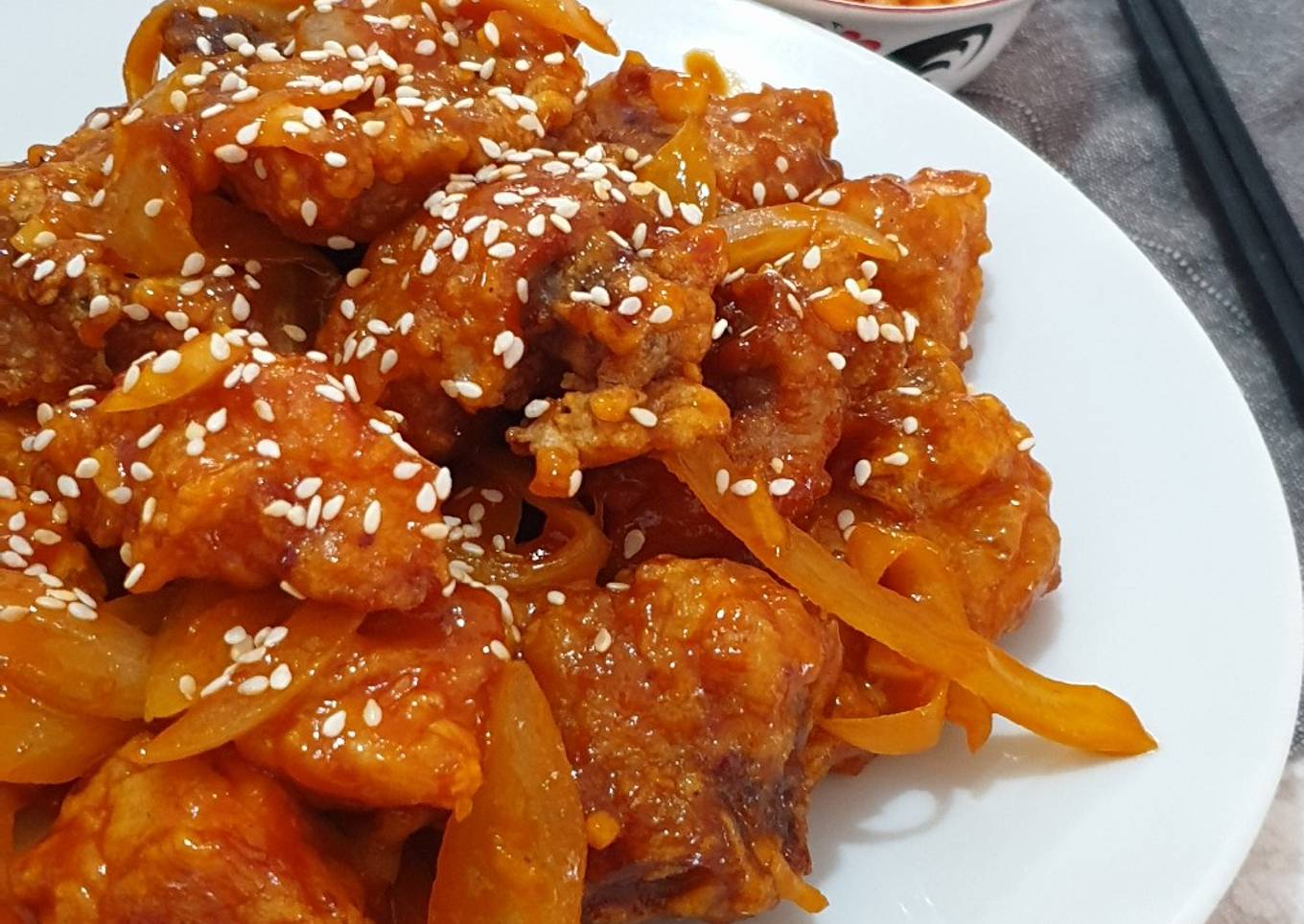 Korean fried chicken