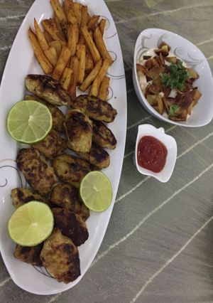 صورة لوصفة كباب بطريقه الشيف احمد