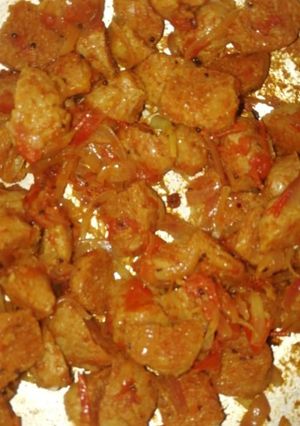 A picture of Soya curry.