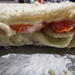 A picture of Vegetable mayo sandwich.