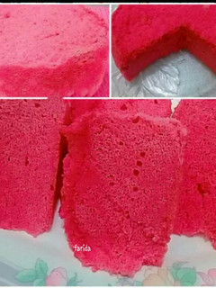 Foto resep Ogura cake yoghurt strawberry