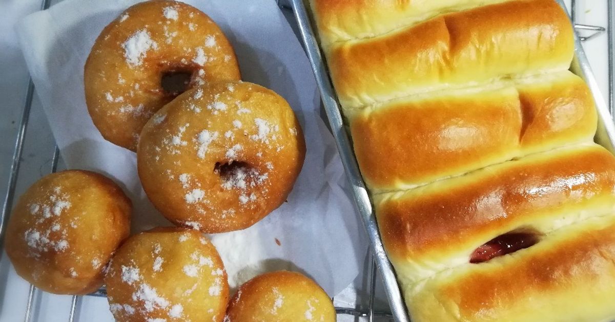 Doland Roti Resep Dough Roti Dan Donat Tanpa Mixer oleh Eni Mahmudah - Cookpad