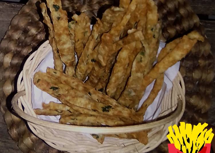 Resep Eggless Garlic Stick With Celery RENYAH n GURIH Anti Gagal