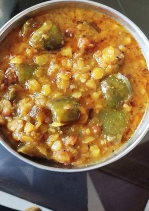 डाळ वांग (Dal Vang Recipe In Marathi) रेसिपी चे मुख्य फोटो 