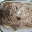 Chuletas rellenas al horno