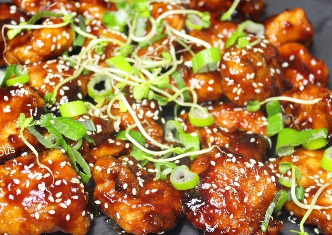 Poulet à la coréenne