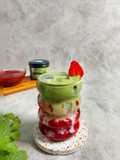 Strawberry Matcha Latte