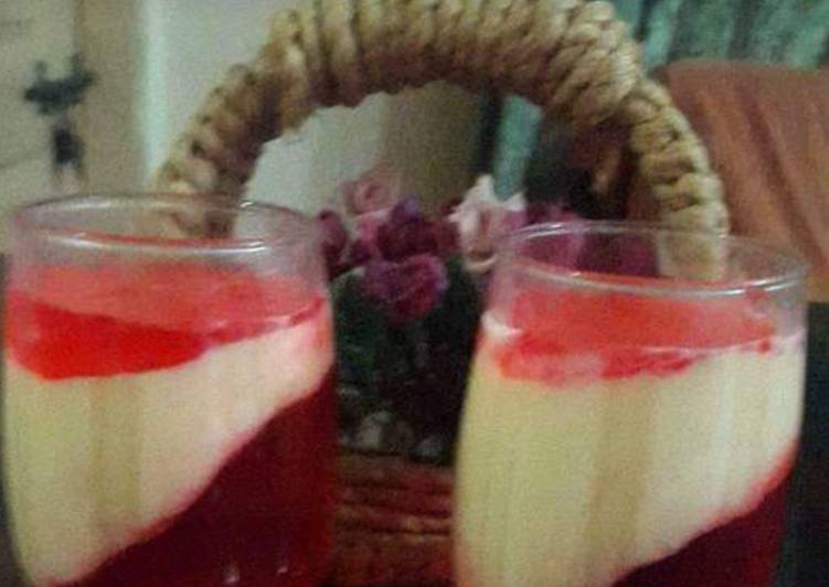 Recipe of Speedy Glass dessert