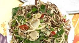 Hình ảnh món Nộm hoa chuối