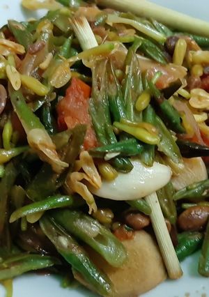 Foto resep Tauco bunga kates& kacang panjang