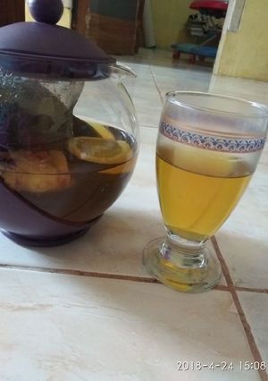 Foto resep Teh jahe lemon ngusir bapil