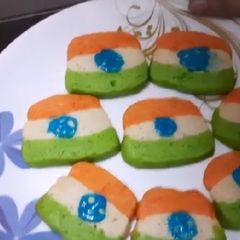 Tri Color Cookies A picture of Tri Color Cookies.