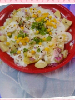 दही आलू सलाद (Curd Potato Salad recipe in hindi) रेसिपी मुख्य फोटो