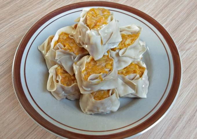 Resep Siomay Ayam Udang Dan Labu Kuning Oleh Rahma Cookpad