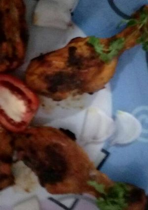 A picture of Tandoori chicken.