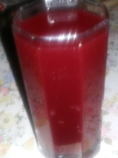 A picture of Cooked Beetroot Ginger Juice.