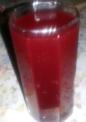 A picture of Cooked Beetroot Ginger Juice.