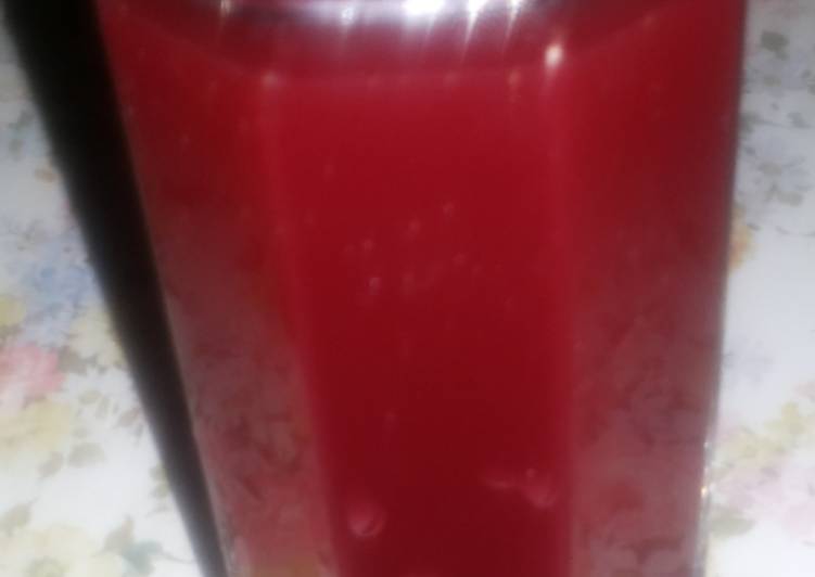 Recipe of Quick Cooked Beetroot Ginger Juice