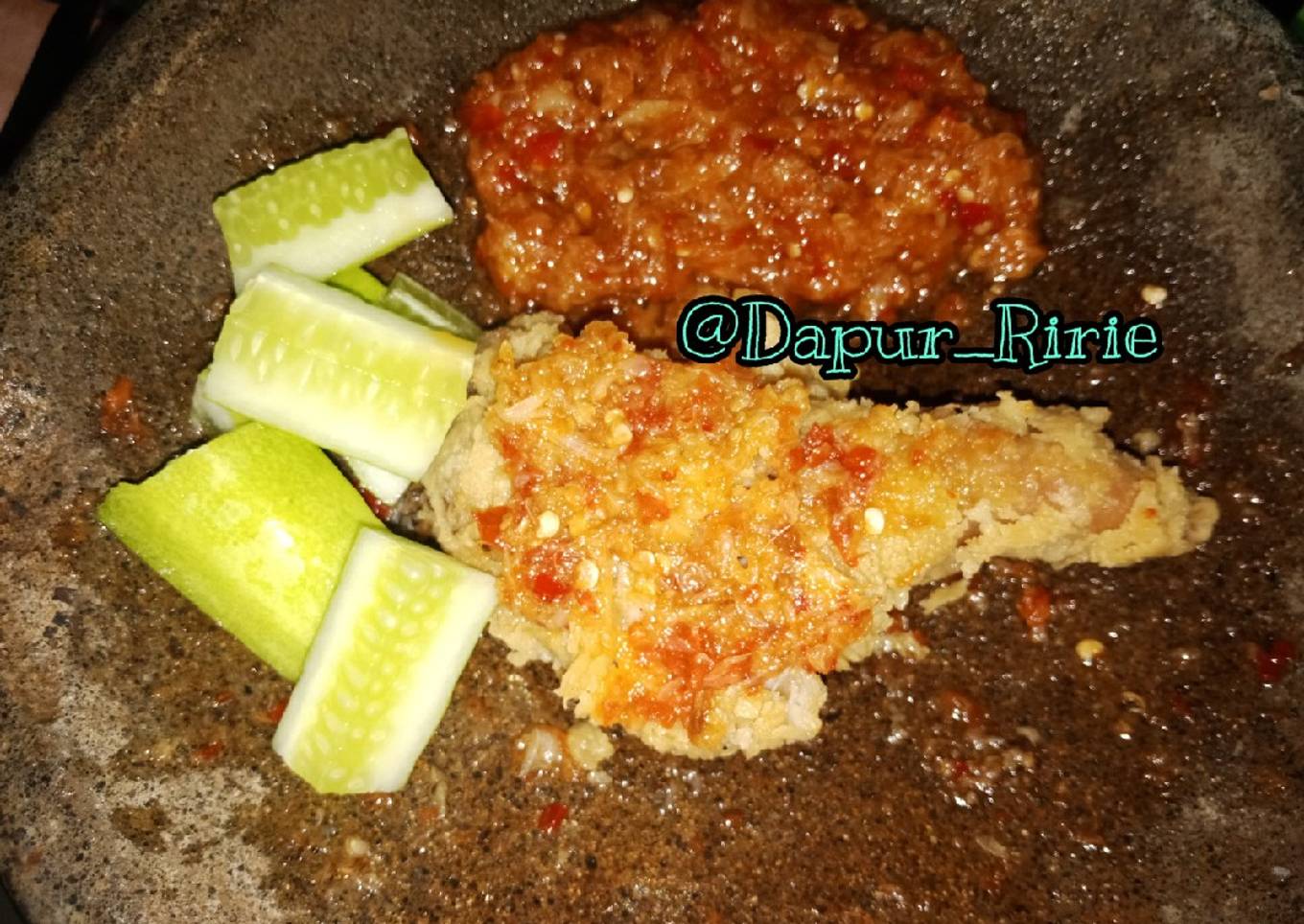 Sambal Ayam Gibrik Buang Matah