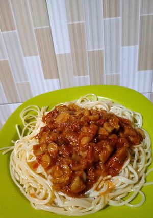 Foto resep Spaghetti Tanpa Daging